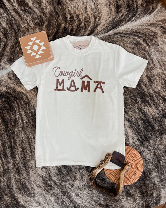 Cowgirl Mama T-Shirt{Multiple Colors}