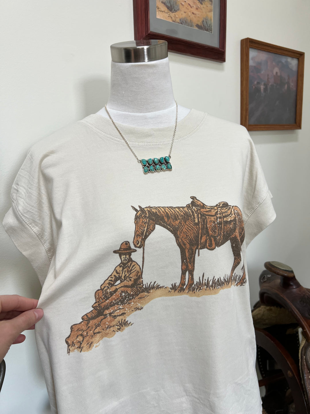 The Lonesome Cowboy Relaxed Tee