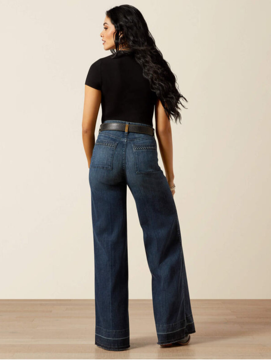Ariat: Jill Wide Leg Jeans HR