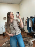 The Axel Plaid Top