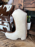 Cowboy Boot Hook Pillow