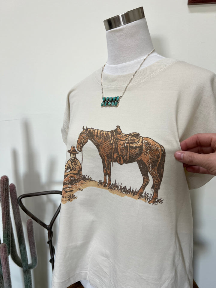 The Lonesome Cowboy Relaxed Tee