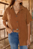 Rodeo Ground Button-Up-Red Dirt