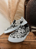 Utah Cowhide Slip Ons- S+P