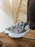 Utah Cowhide Slip Ons- S+P