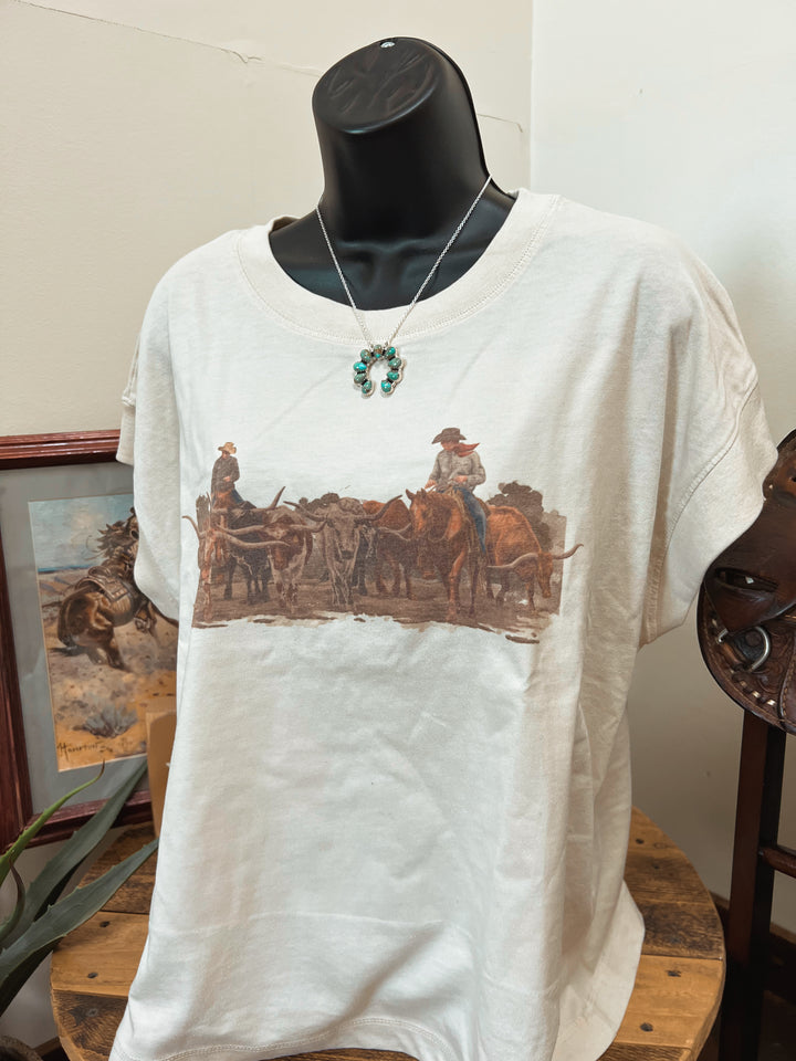 Cows Come Home Relaxed Tee