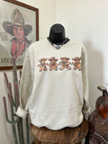 Cowboy Gingerbread Gang Crewneck