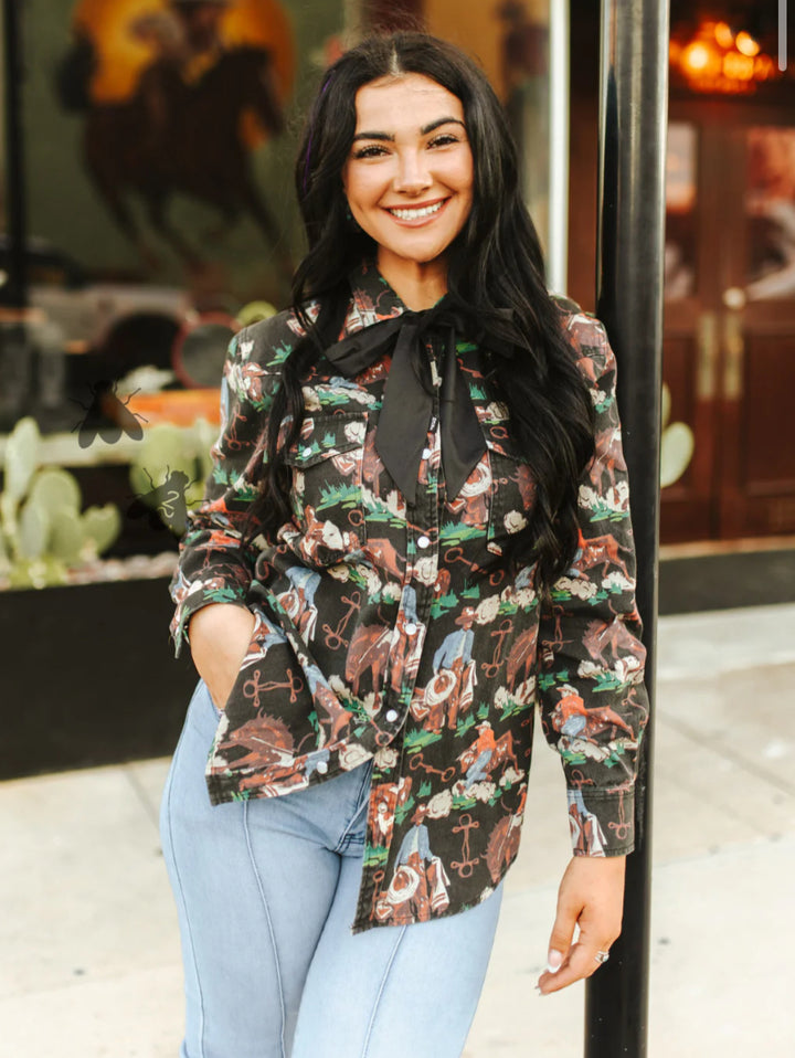 Cowhand BrushPop Button-Up