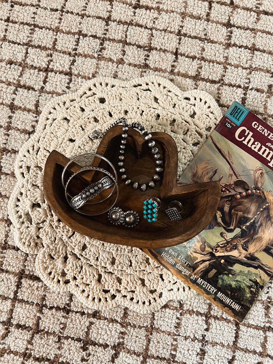 Cowboy Hat Dough Bowl