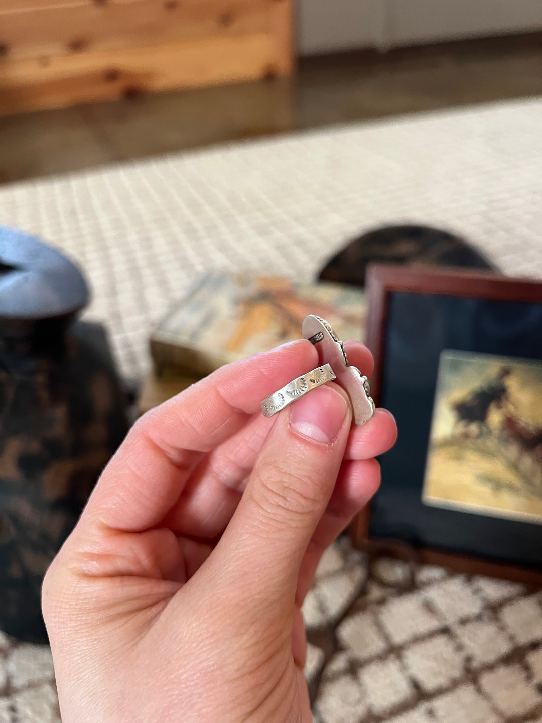 Sonoran Gold 2 Stone Ring