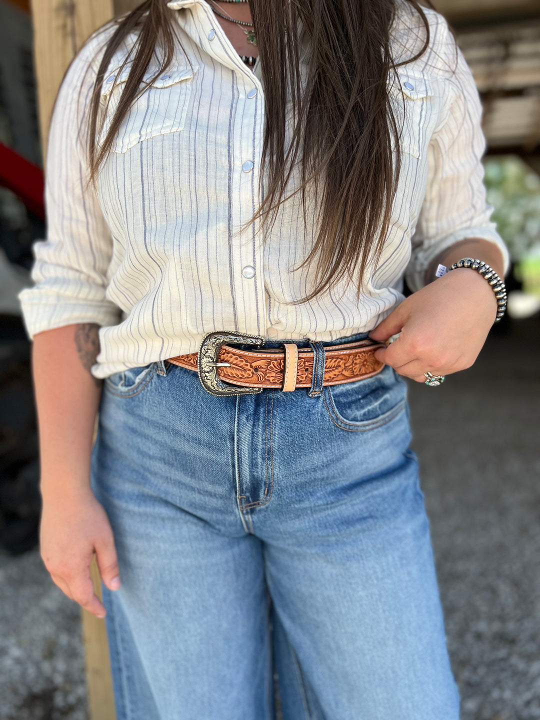 Bingham Stripe Button-Up