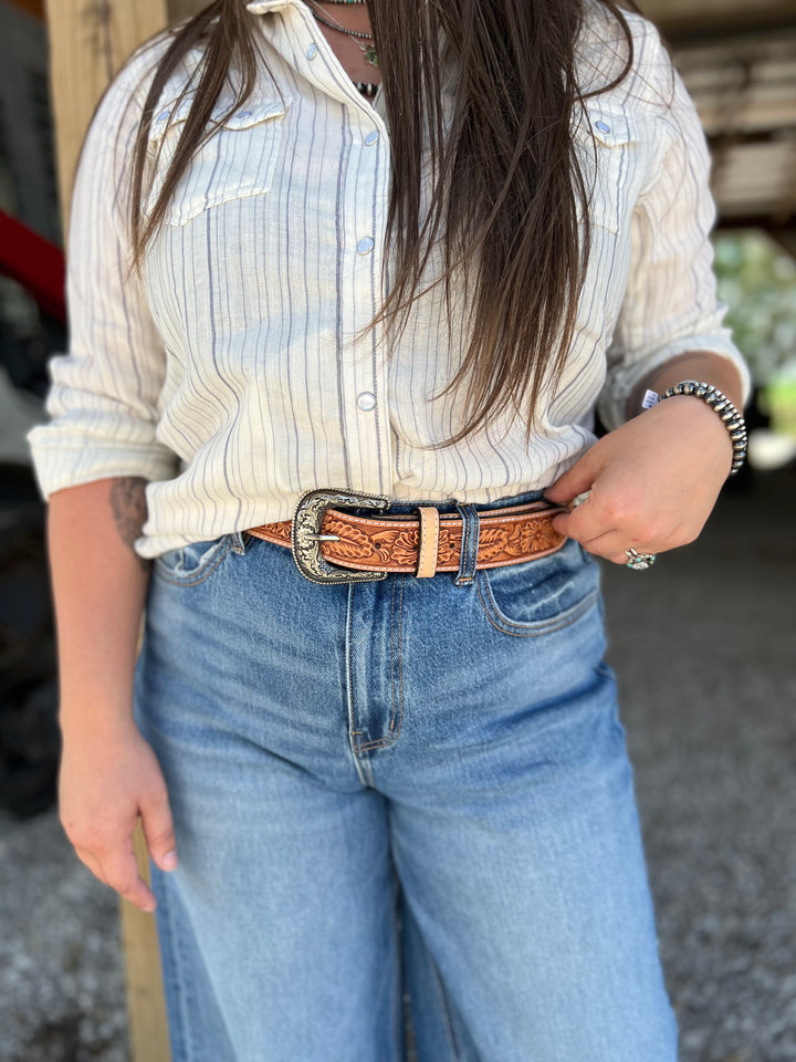 Bingham Stripe Button-Up