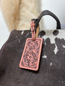 Luggage Key Chain-Coral