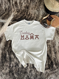 Cowboy Mama T-Shirt{Multiple Colors}