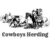 Herding Cowboys Bum Bag-TAN