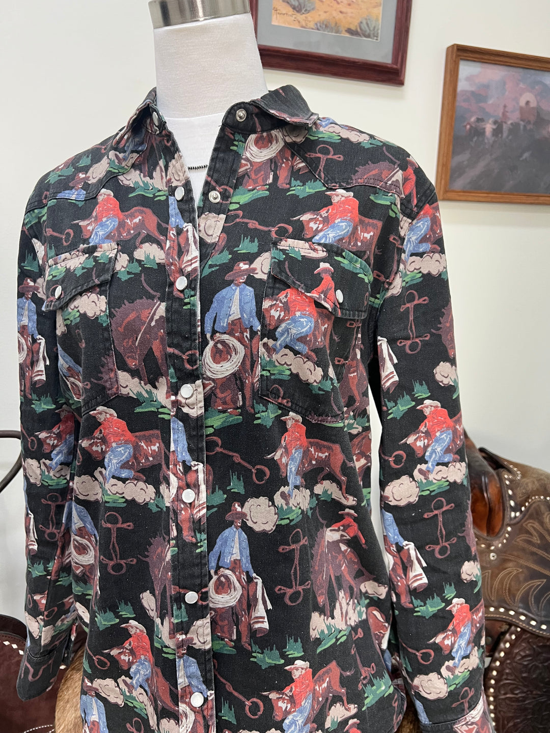 Cowhand BrushPop Button-Up