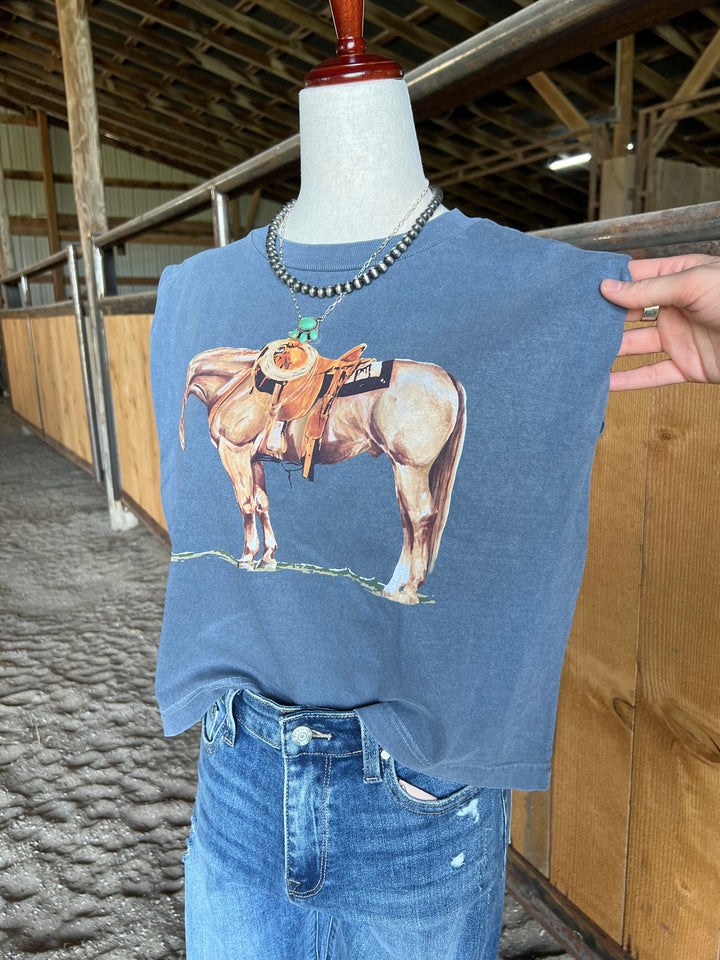 Sorrel Cowpony Muscle Tank{Multiple Colors}