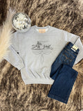 Rope Em’ Stitch Crewneck-Grey