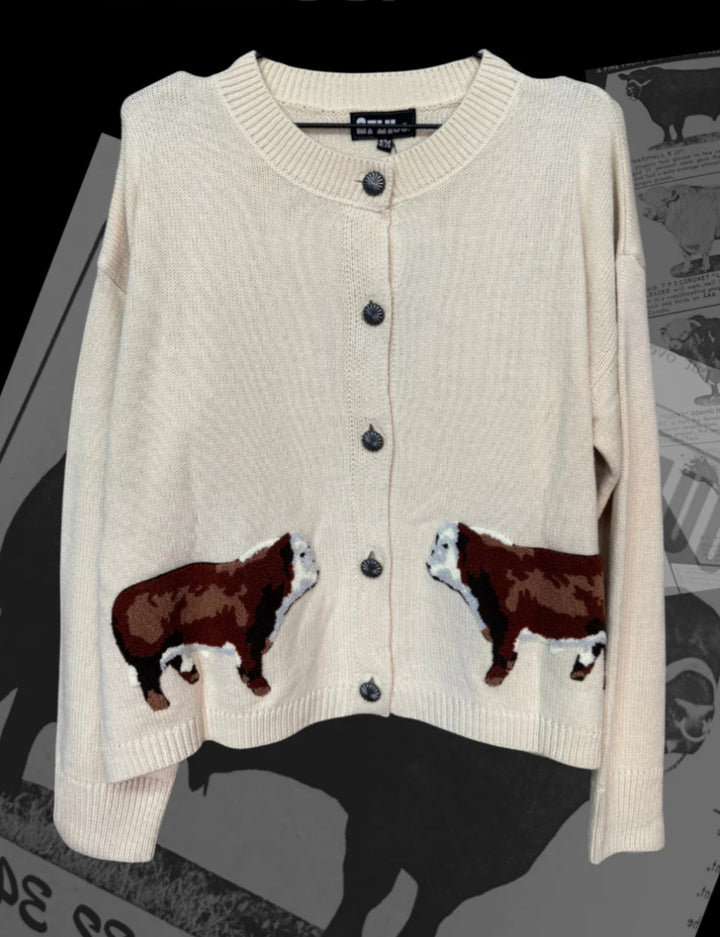 Ranch Royalty Cardigan-Hereford