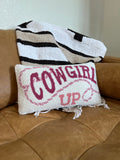 Cowgirl Up Hook Pillow