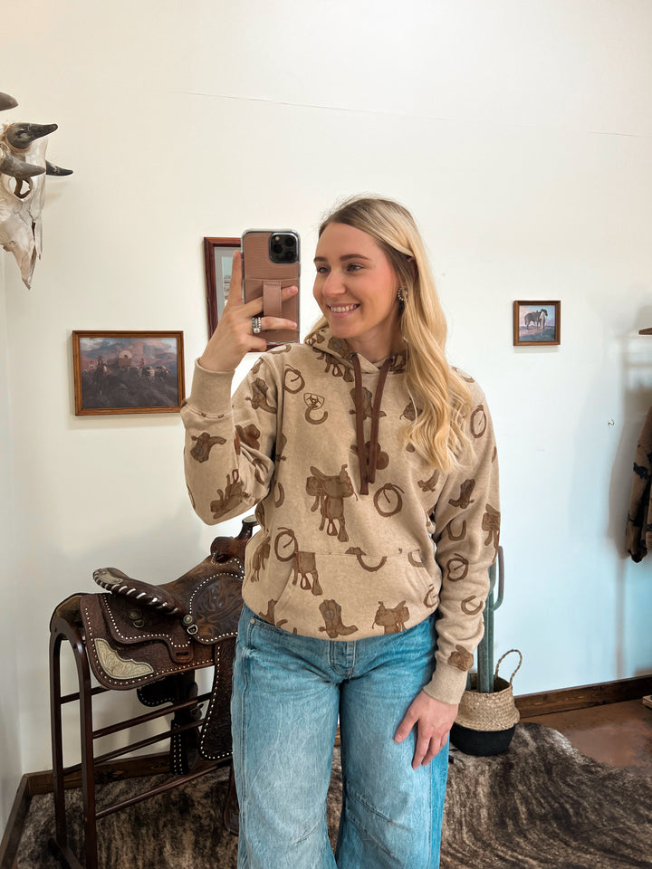 Ariat: Cowboy Tack Hoodie
