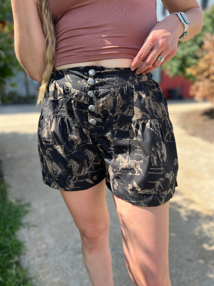 Whoa Pony Shorts