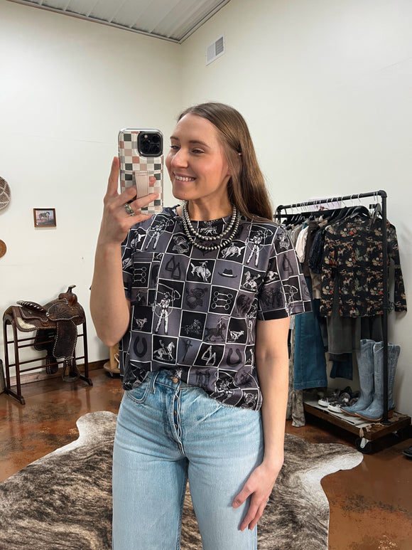 Check It Cowpoke Tee