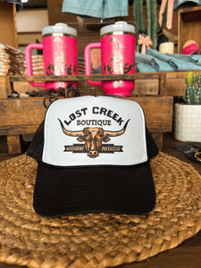 Lost Creek Longhorn Logo Trucker Hat