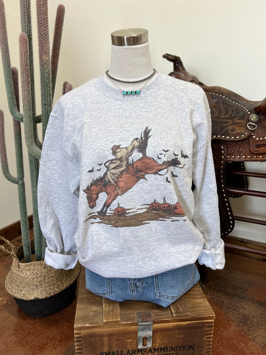 Buckin' Spooky Crewneck
