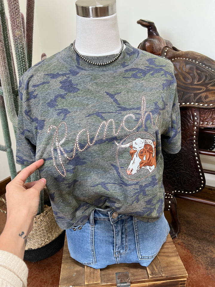 Ranchy Slightly Crop Tee