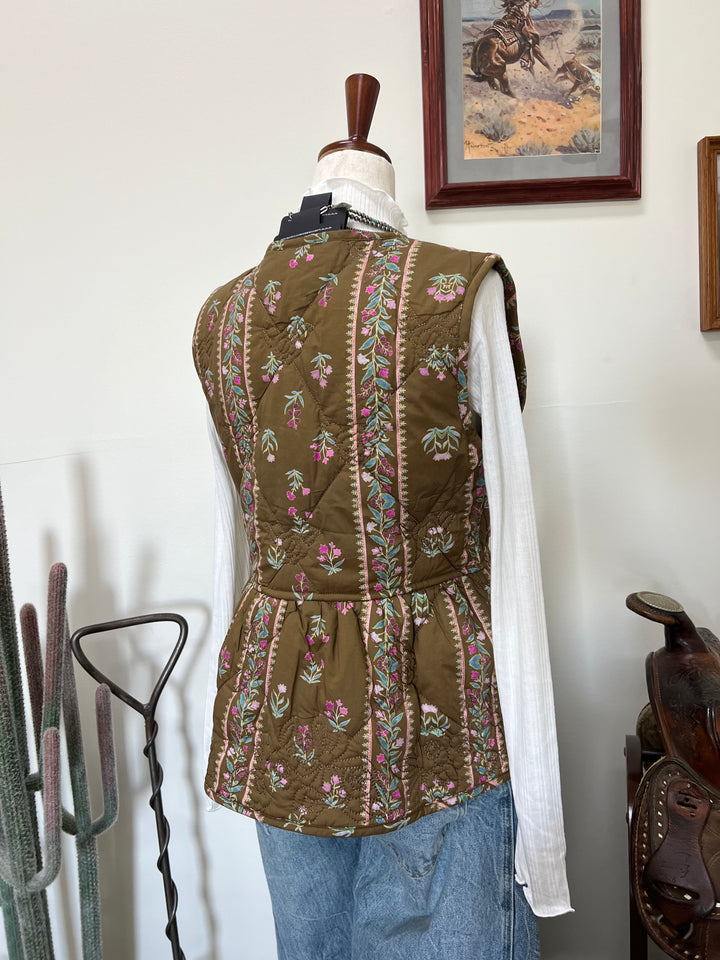 Petunia Quilted Vest