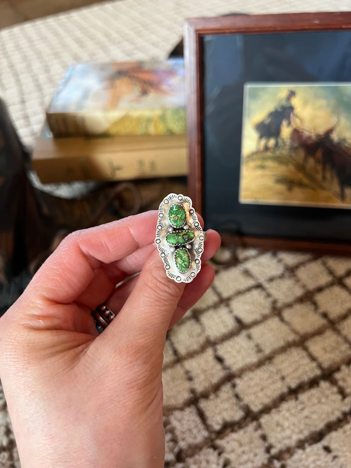 Sonoran Mountain 3 Stone Ring