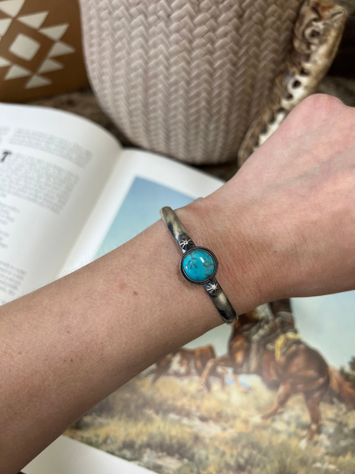 Simple Turquoise Cuff Bracelet