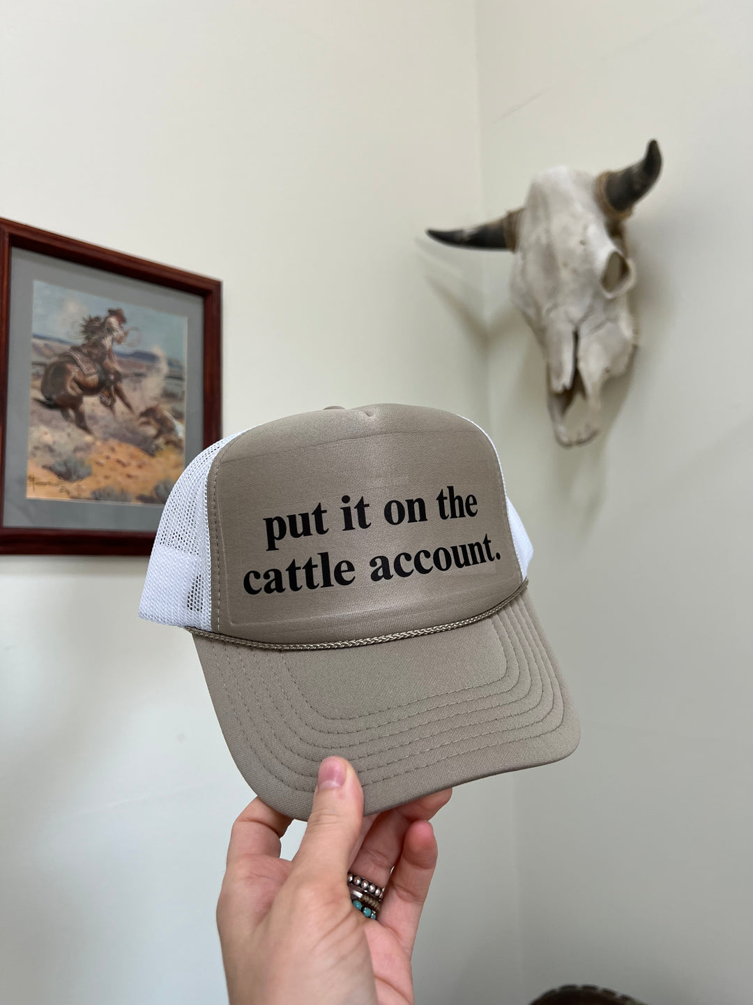 The Cattle Account Trucker Hat