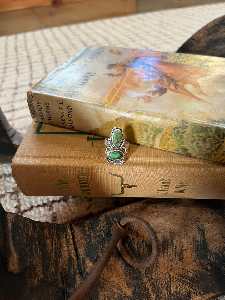 Sonoran Gold 2 Stone Ring