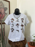 Wild West Collage T-Shirt