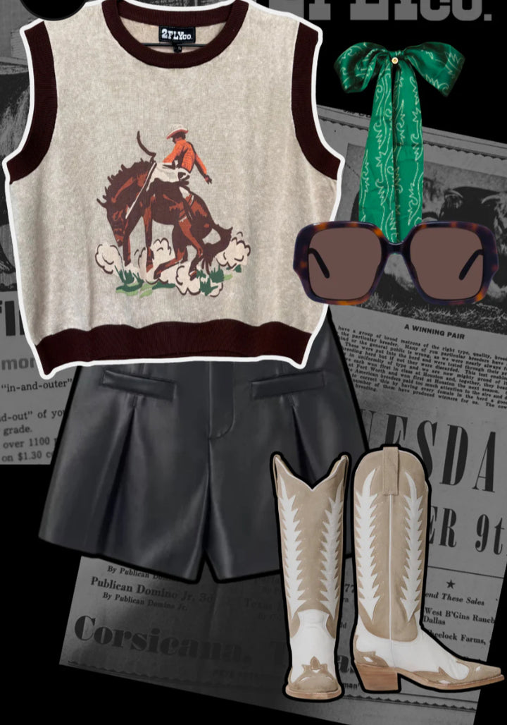 Buck Yeah Sweater Vest