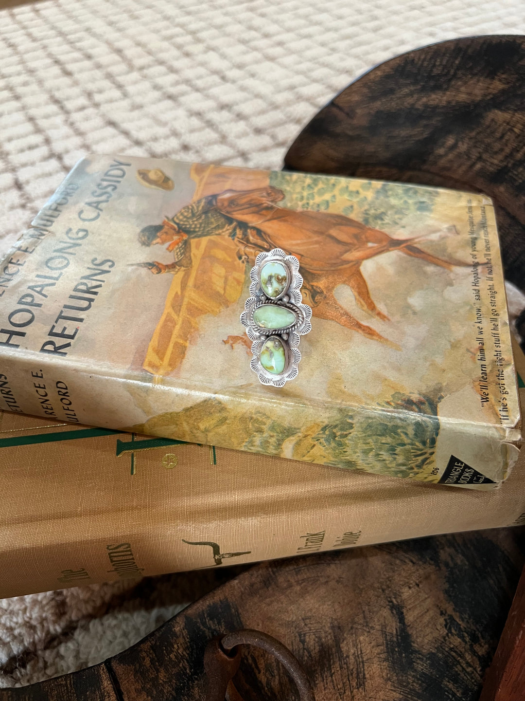 Palomino 3 Stone Ring