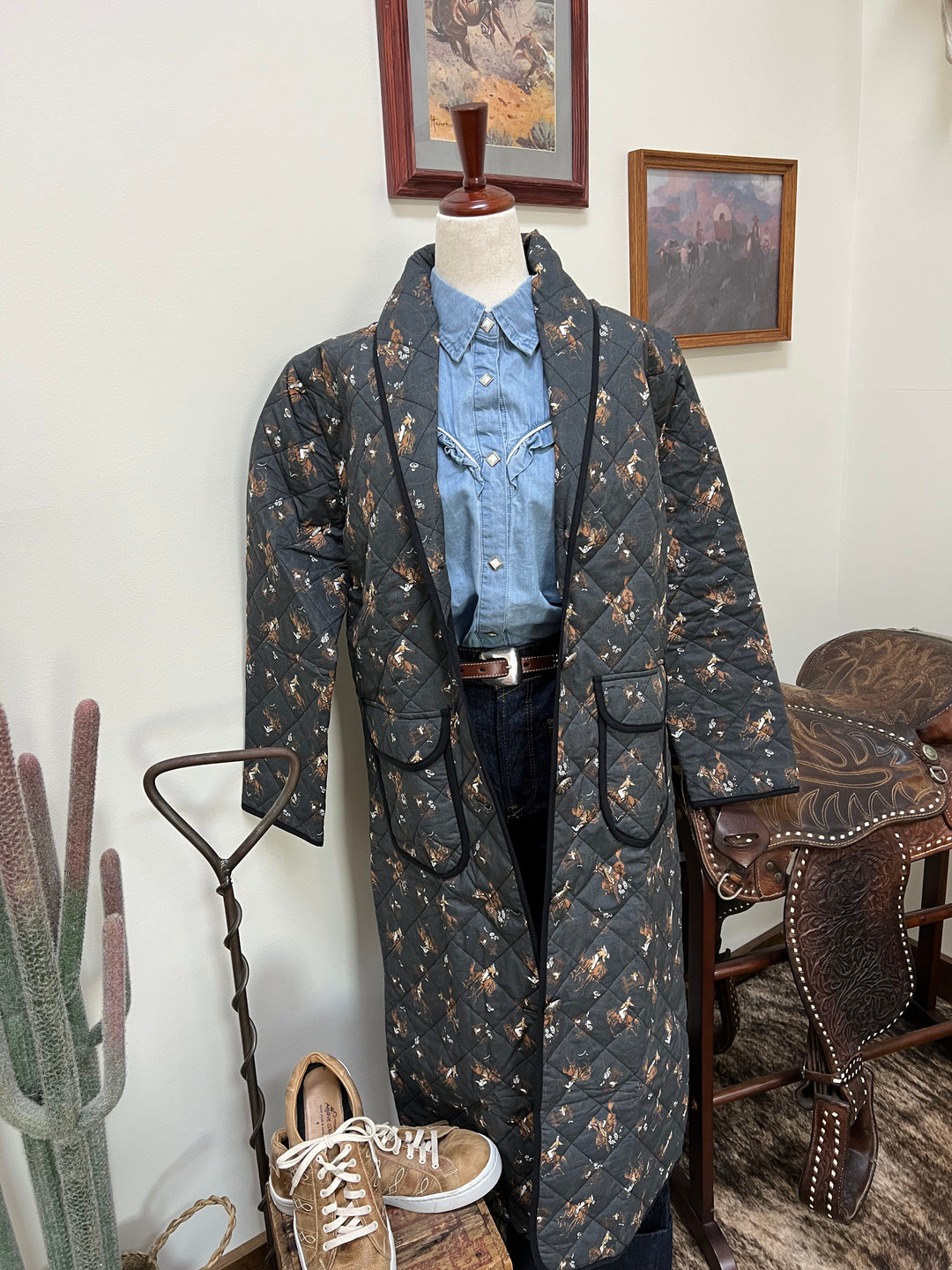 Quilted Cowboy Coat