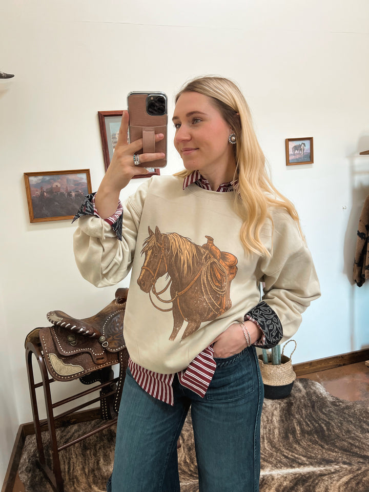 Ariat: Cabernet Stripe Button-Up