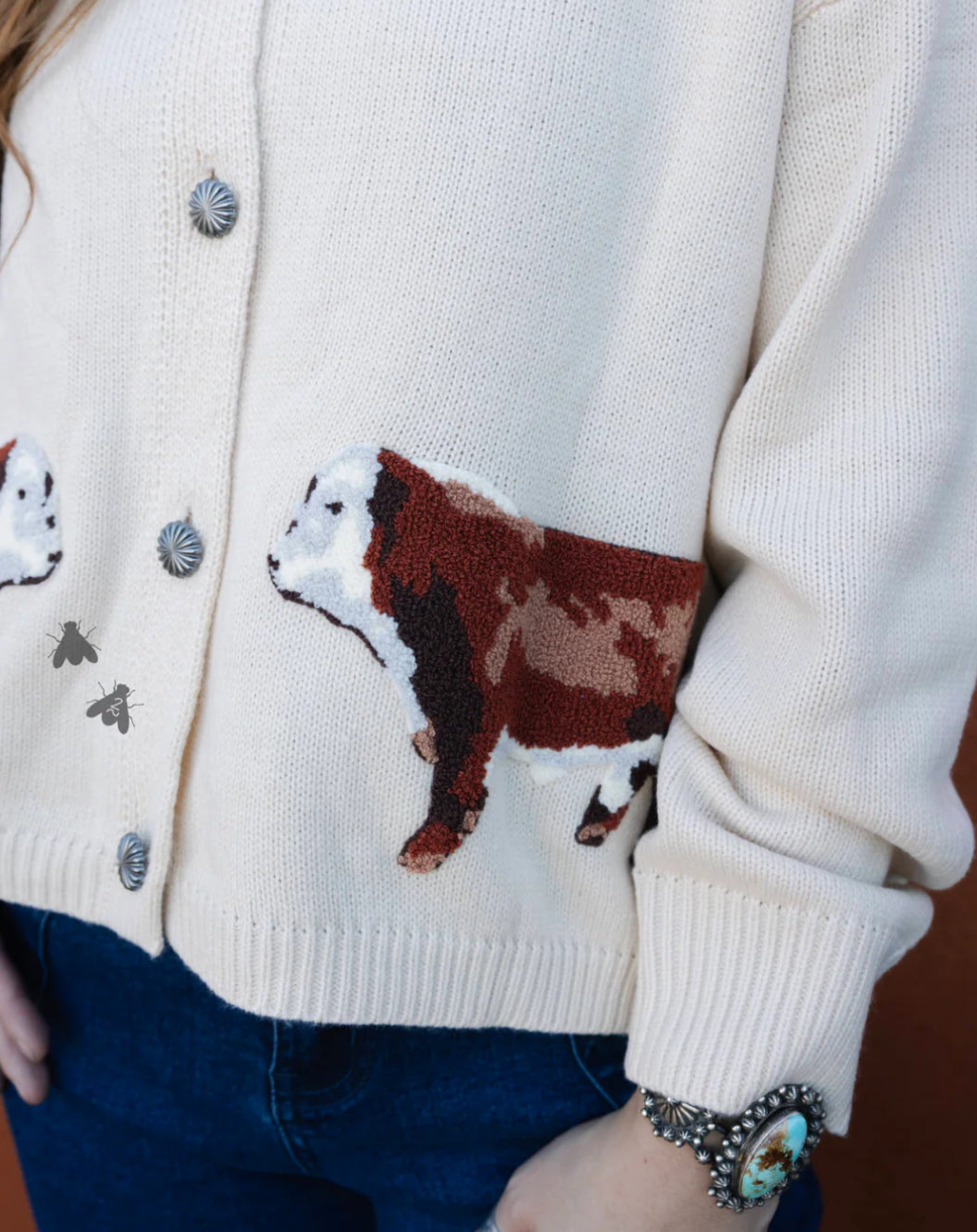 Ranch Royalty Cardigan-Hereford