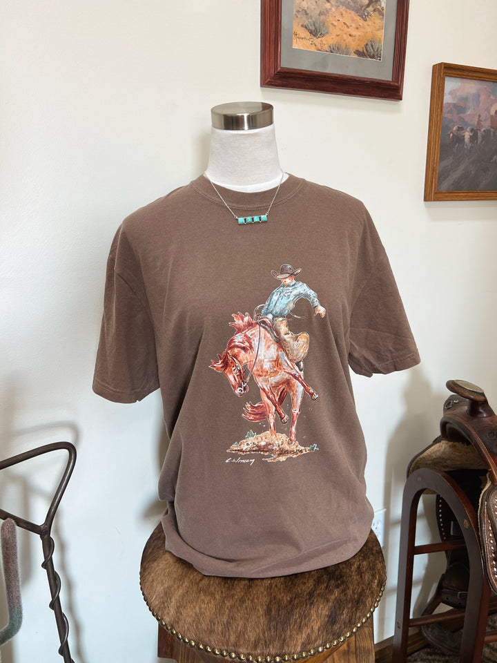 The Cowboy T-Shirt-Mocha