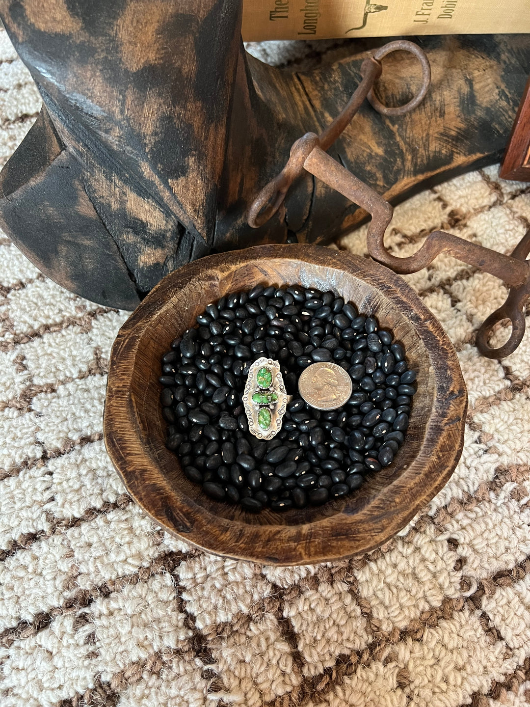 Sonoran Mountain 3 Stone Ring