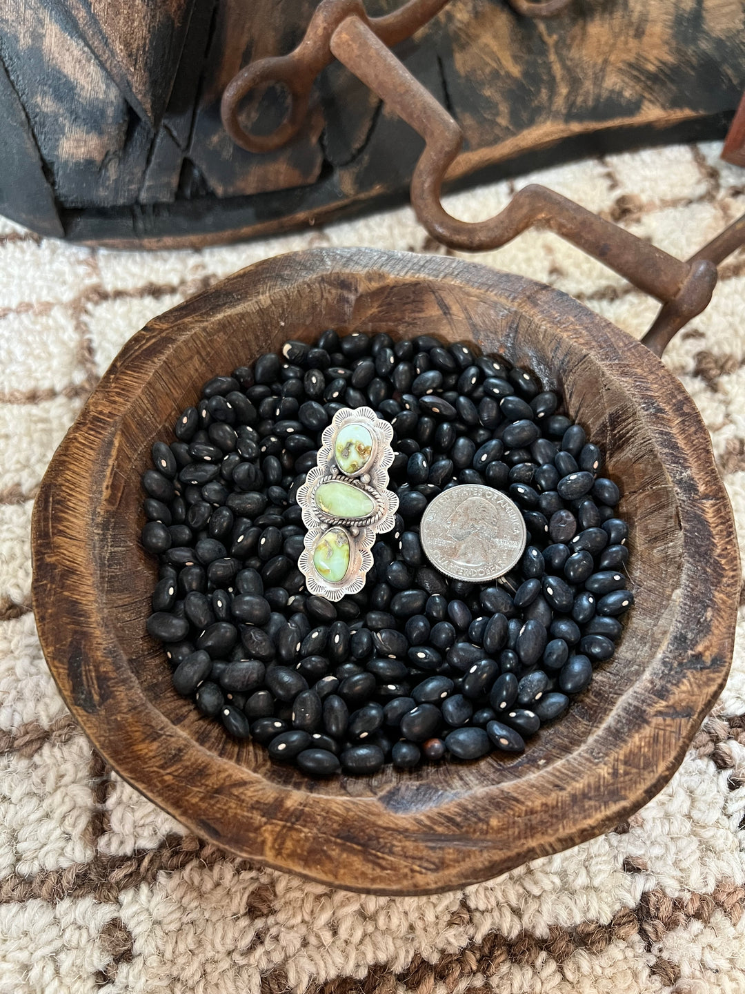 Palomino 3 Stone Ring