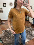 Handy As A Pocket Tee-Rusty