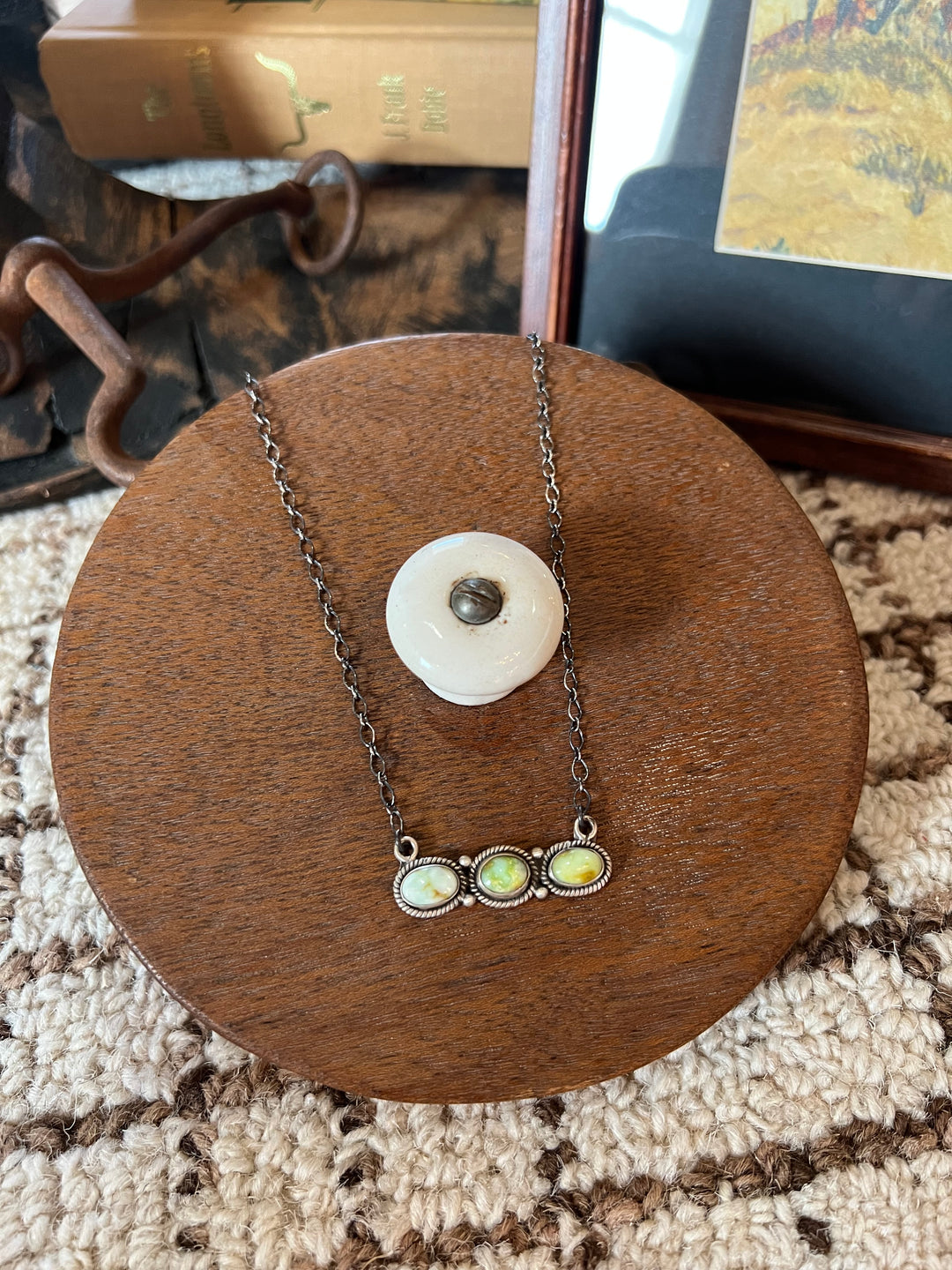 Palomino 3 Stone Necklace