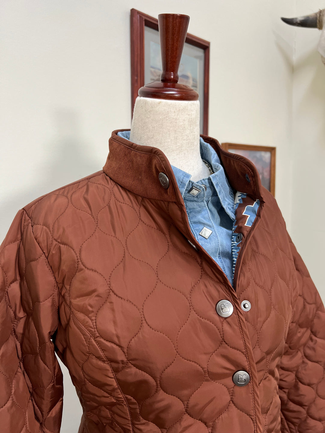 Rusted Quilted Jacket by Power River