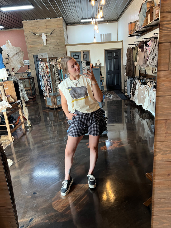Gingham Gallop Shorts