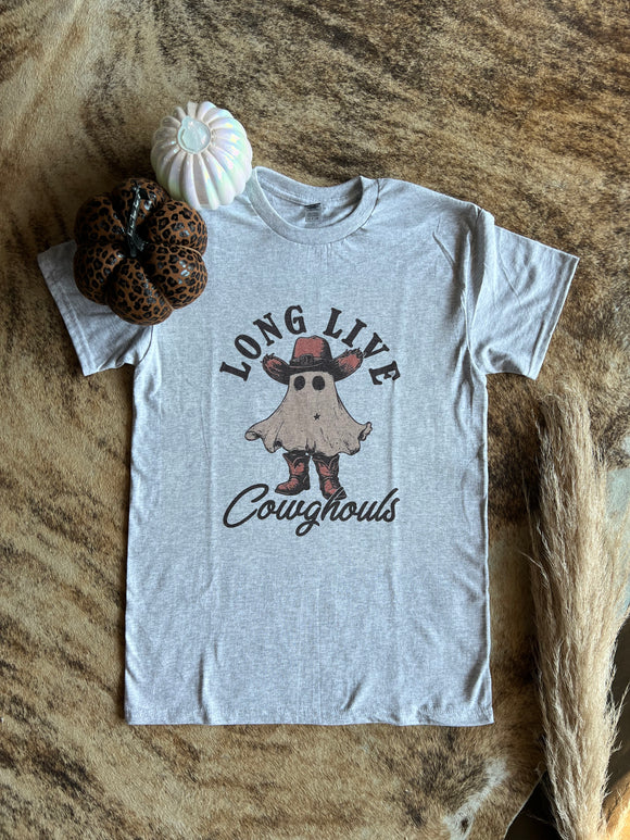 Long Live Cowghouls T-Shirt-Ash