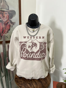 Western Round Up Crewneck